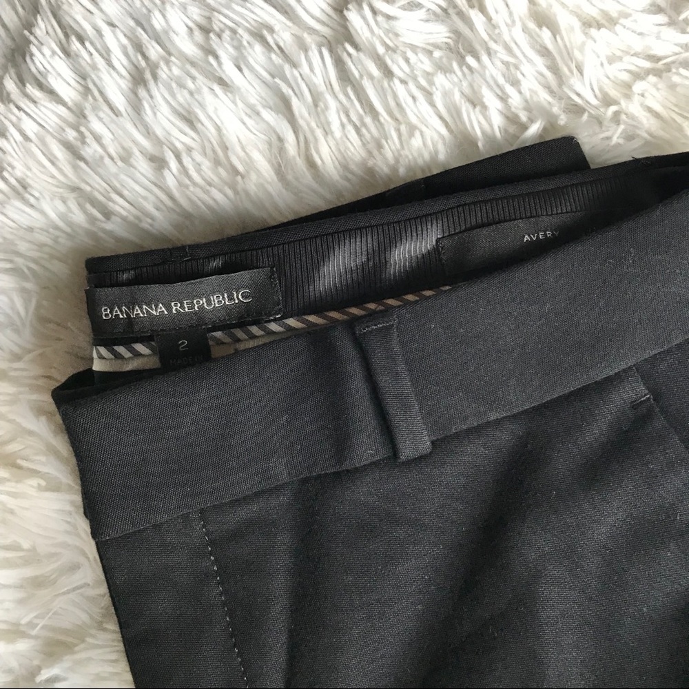 Banana Republic Avery black pant size 2
